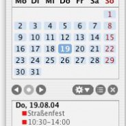 Auf dem Desktop iCal Kalender anzeigen lassen