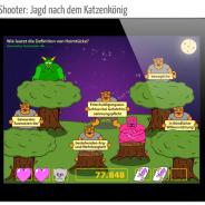 Nächstes iPad App Gewinnspiel – 5 x Jura Shooter zu gewinnen – Jagd nach dem Katzenkönig